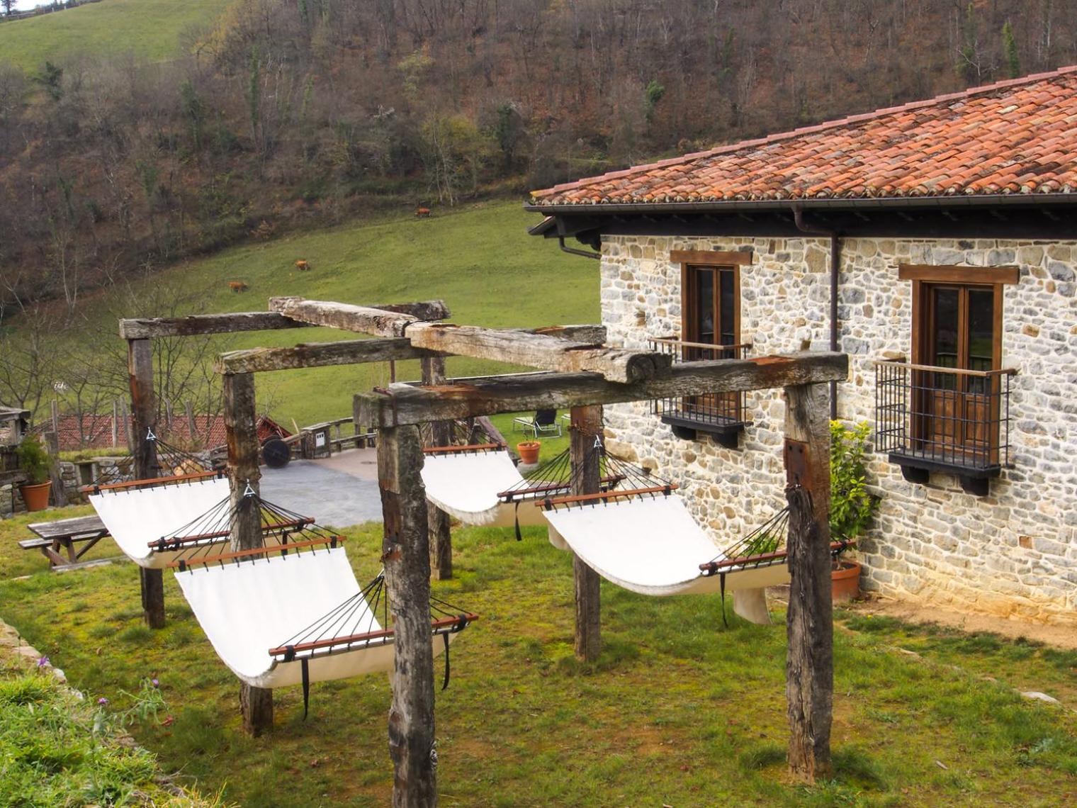 Casona de El Castañíu Serrapio Exterior foto