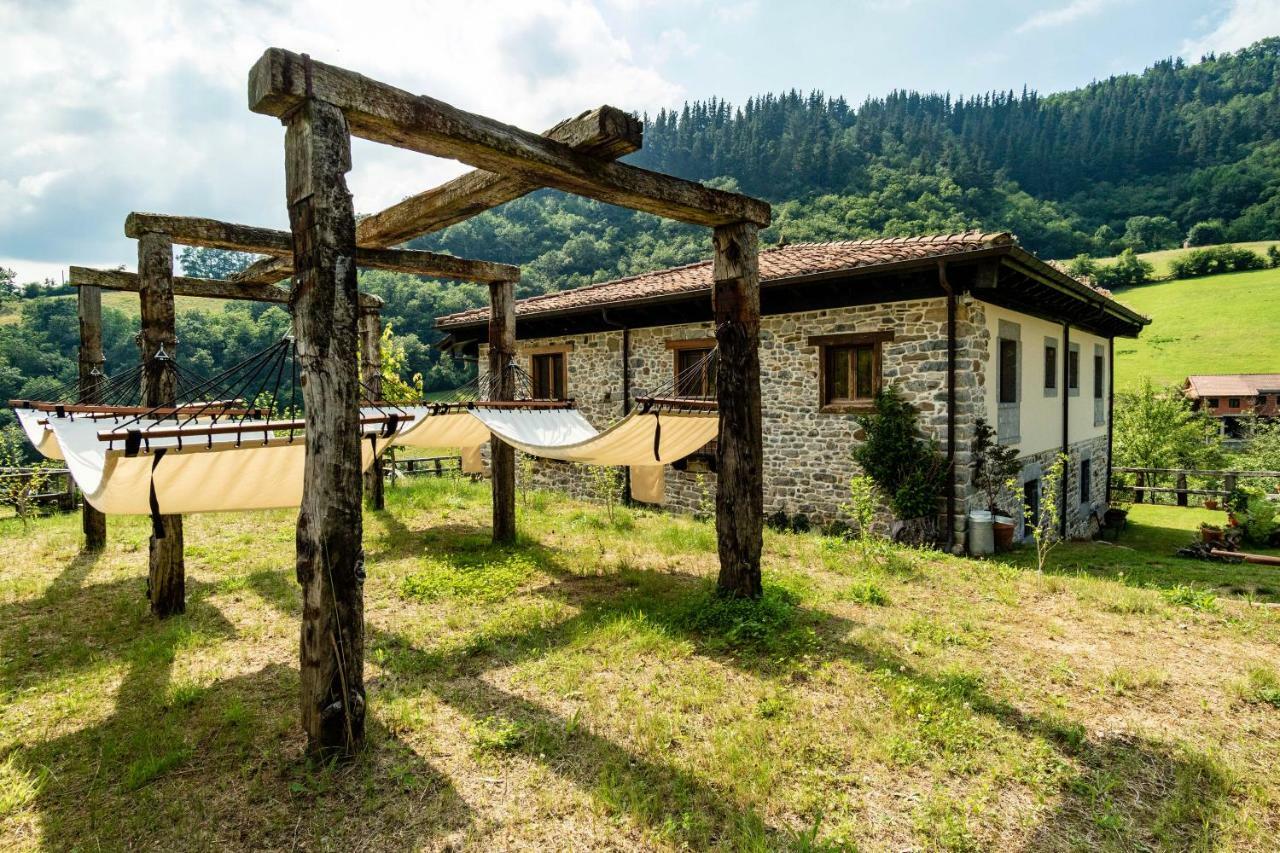 Casona de El Castañíu Serrapio Exterior foto